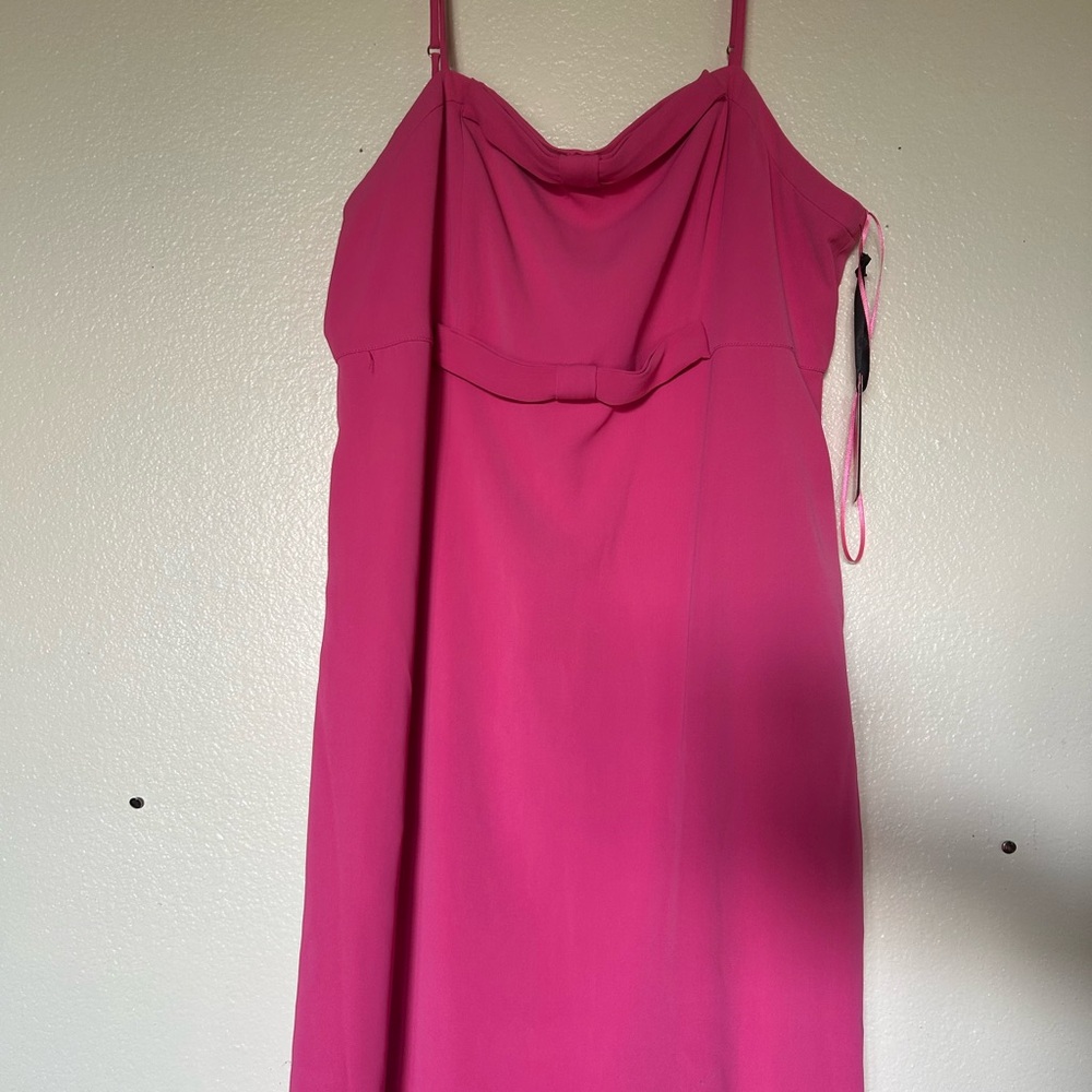 Prabal Gurung Strapless Pink Dress